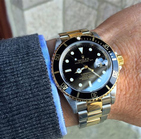 Rolex submariner date black dial